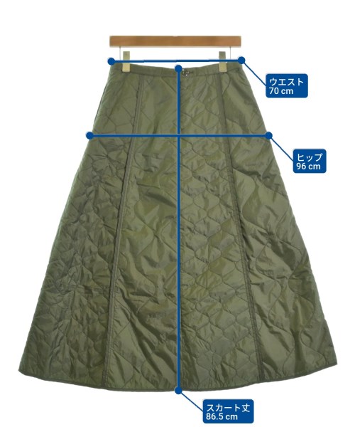 Ray Beams（レイビームス）ロング・マキシ丈スカート カーキ サイズ:-(M位) レディース/2200617796183