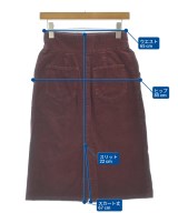 Ray Beams（レイビームス）ひざ丈スカート 赤 サイズ:0(XS位) レディース/2200674010161