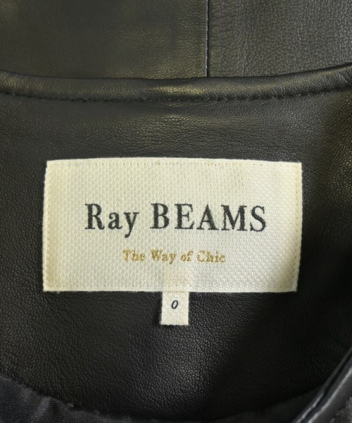Ray Beams（レイビームス）ライダース 黒 サイズ:0(XS位) レディース/2200674182011