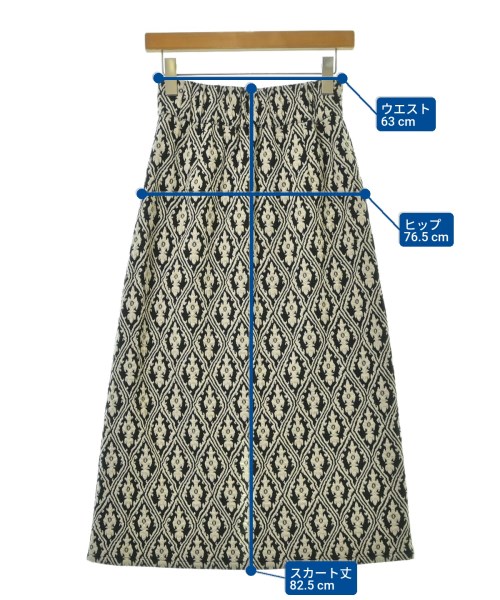 Ray Beams（レイビームス）ロング・マキシ丈スカート 白 サイズ:0(XS位) レディース/2200671182038