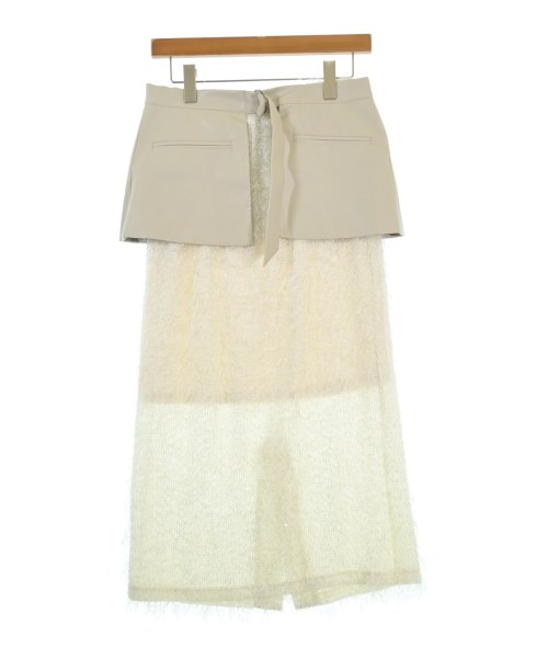 Ray Beams(レイビームス)ロング・マキシ丈スカート 白 サイズ:0(XS位)/2200675780018