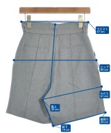 Ray Beams（レイビームス）ショートパンツ グレー サイズ:0(XS位) レディース/2200675780025