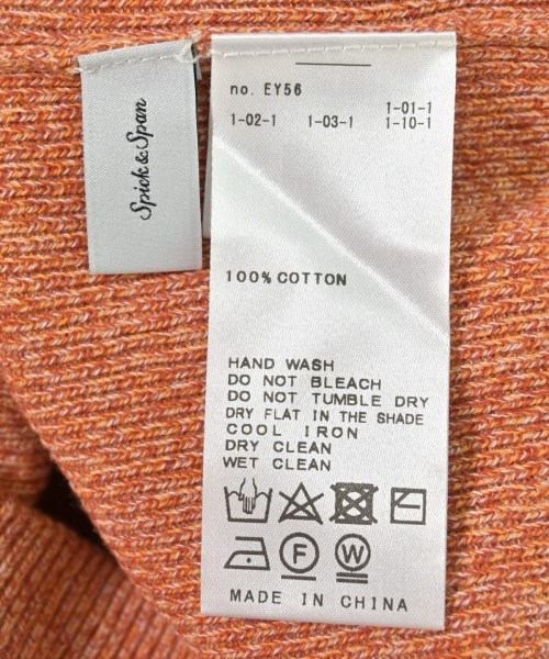 Spick and Span（スピックアンドスパン）タンクトップ オレンジ サイズ:-(XS位) レディース/2200677514055