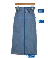 Ray Beams（レイビームス）ロング・マキシ丈スカート 青 サイズ:0(XS位) レディース/2200678417058