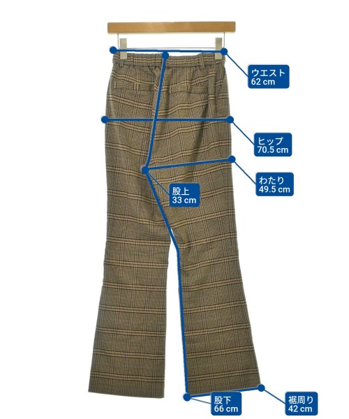 Ray Beams（レイビームス）スラックス ベージュ サイズ:0(XS位) レディース/2200674110137