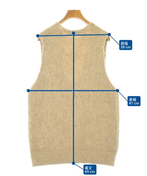 Ray Beams（レイビームス）ベスト 茶 サイズ:F レディース/2200676580020