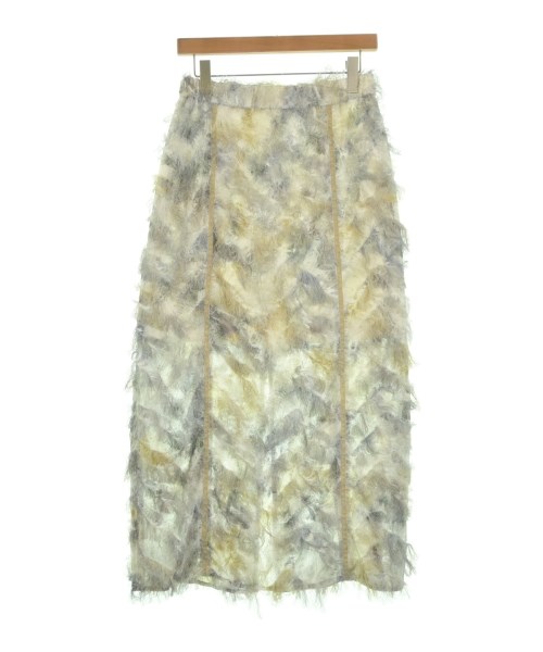 Ray Beams（レイビームス）ロング・マキシ丈スカート グレー サイズ:1(S位) レディース/2200656286027