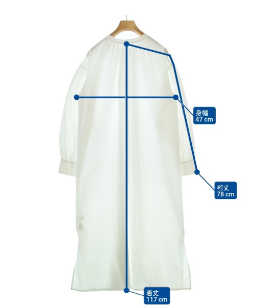 Ray Beams（レイビームス）シャツワンピース 白 サイズ:F レディース/2200637871020