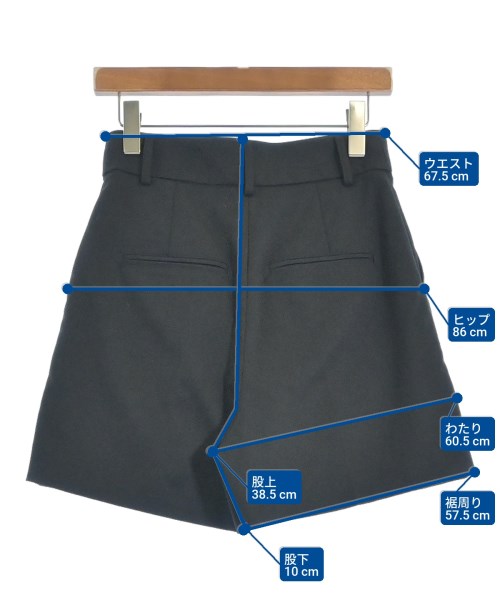 Ray Beams（レイビームス）ショートパンツ 黒 サイズ:1(S位) レディース/2200659304070