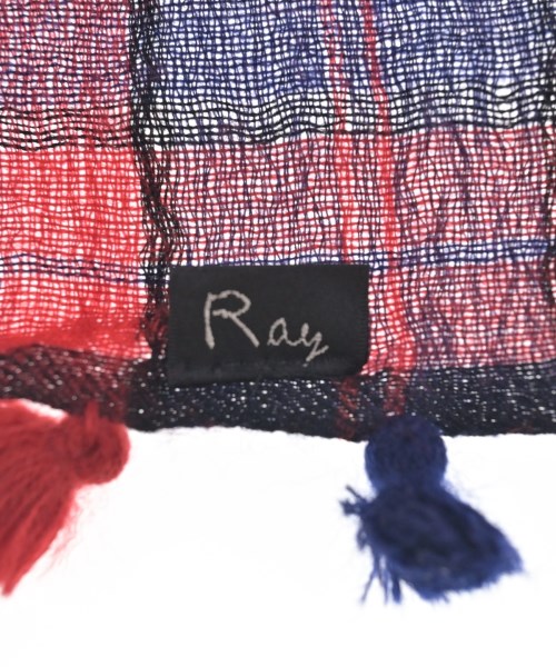Ray Beams（レイビームス）ストール 赤 サイズ:- レディース/2200710084088