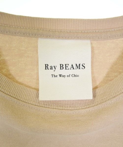 Ray Beams（レイビームス）Tシャツ・カットソー ベージュ サイズ:F レディース/2200711112131
