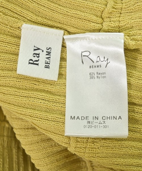 Ray Beams（レイビームス）ニット・セーター 黄 サイズ:-(M位) レディース/2200714338019