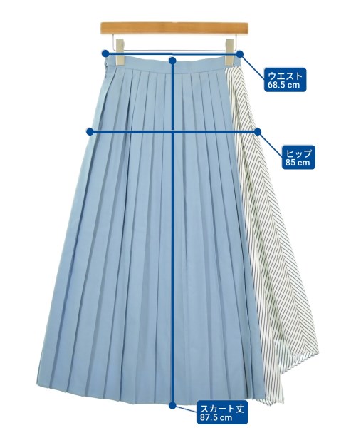 Ray Beams（レイビームス）ロング・マキシ丈スカート 青 サイズ:0(XS位) レディース/2200716060635