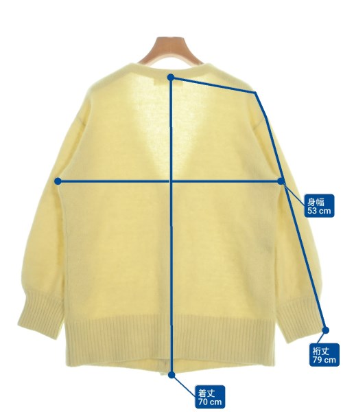 Ray Beams（レイビームス）カーディガン 黄 サイズ:F レディース/2200646393056