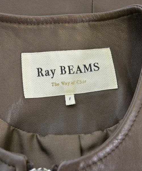 Ray Beams（レイビームス）ライダース 茶 サイズ:1(S位) レディース/2200646804026