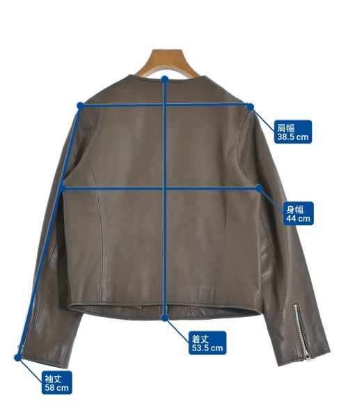 Ray Beams（レイビームス）ライダース 茶 サイズ:1(S位) レディース/2200646804026