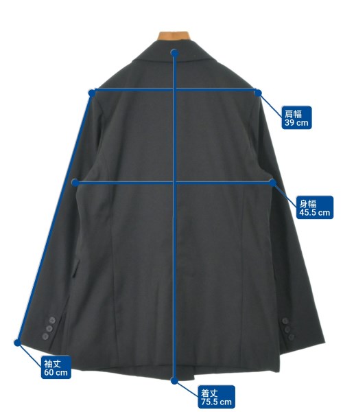 Ray Beams（レイビームス）カジュアルジャケット 黒 サイズ:1(S位) レディース/2200648307044