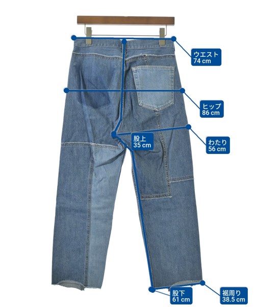 Ray Beams（レイビームス）デニムパンツ 紺 サイズ:1(S位) レディース/2200650035010