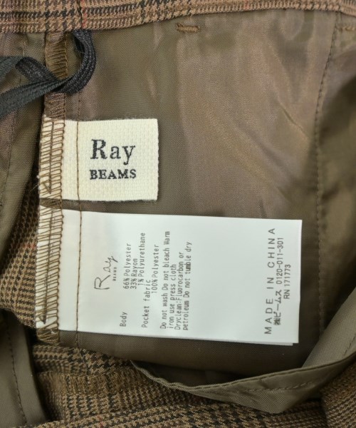 Ray Beams（レイビームス）スラックス 茶 サイズ:0(XS位) レディース/2200650165076