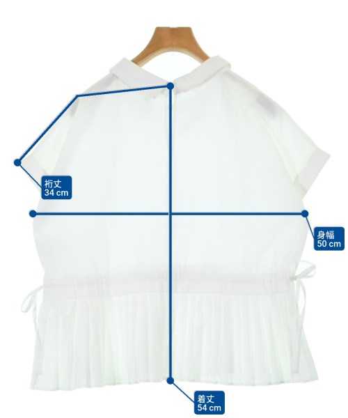 Ray Beams（レイビームス）カジュアルシャツ 白 サイズ:F レディース/2200645743067