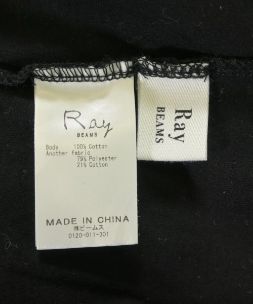 Ray Beams（レイビームス）Tシャツ・カットソー 黒 サイズ:F レディース/2200666386120