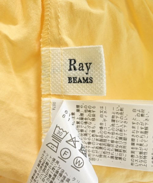 Ray Beams（レイビームス）ブラウス 黄 サイズ:F レディース/2200662877042