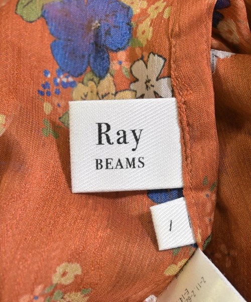 Ray Beams（レイビームス）ブラウス オレンジ サイズ:1(S位) レディース/2200685868188