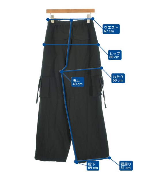Ray Beams（レイビームス）カーゴパンツ 黒 サイズ:1(S位) レディース/2200683509076