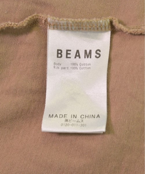 BEAMS（ビームス）Tシャツ・カットソー ベージュ サイズ:S メンズ/2200524260128
