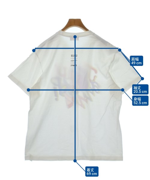BEAMS（ビームス）Tシャツ・カットソー 白 サイズ:L メンズ/2200609208816