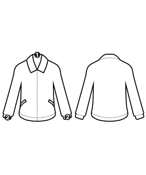 BEAMS（ビームス）ブルゾン グレー サイズ:S メンズ/2200621962147