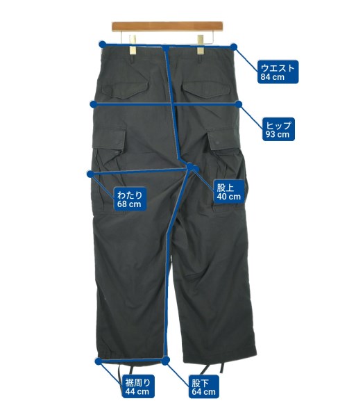 BEAMS（ビームス）カーゴパンツ 黒 サイズ:M メンズ/2200536340160