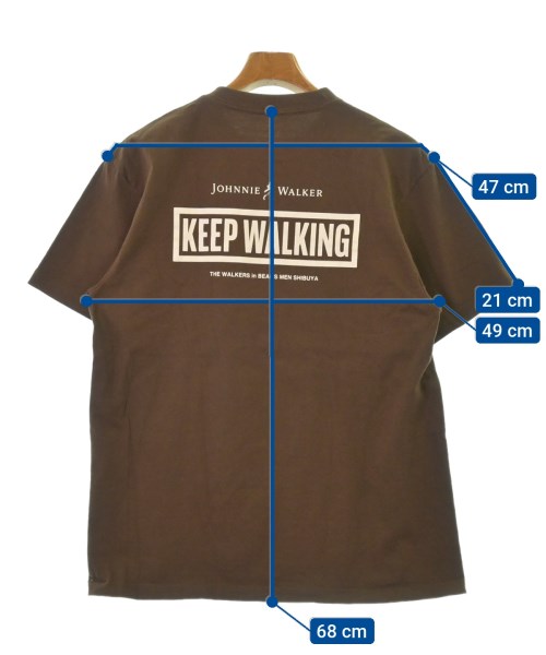 BEAMS（ビームス）Tシャツ・カットソー 茶 サイズ:L メンズ/2200540914036