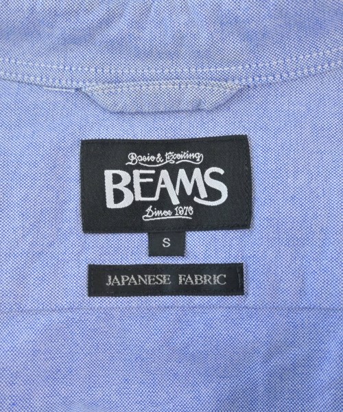 BEAMS（ビームス）カジュアルシャツ 青 サイズ:S メンズ/2200620993029