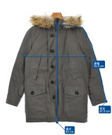 BEAMS（ビームス）ダウンコート 茶 サイズ:M メンズ/2200622979014