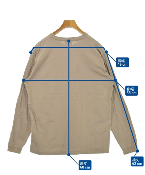 BEAMS（ビームス）Tシャツ・カットソー ベージュ サイズ:L メンズ/2200615625102