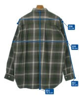 BEAMS（ビームス）カジュアルシャツ 緑 サイズ:M メンズ/2200631582052