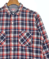 BEAMS（ビームス）カジュアルシャツ 紺 サイズ:L メンズ/2200632721023