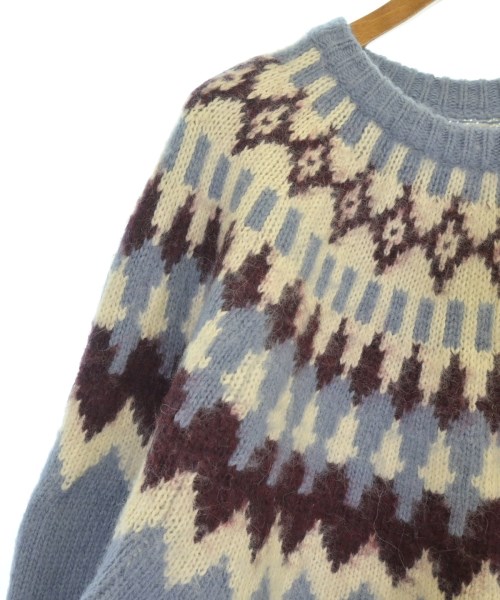 BEAMS（ビームス）ニット・セーター 青 サイズ:M メンズ/2200621105049