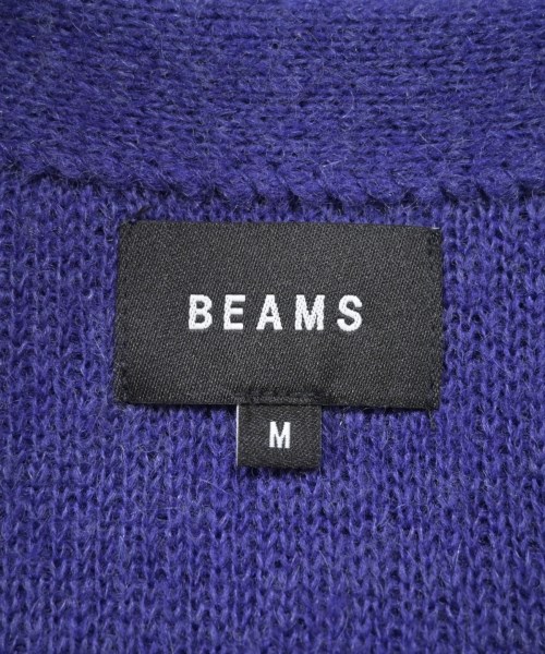 BEAMS（ビームス）カーディガン 紫 サイズ:M メンズ/2200620186131