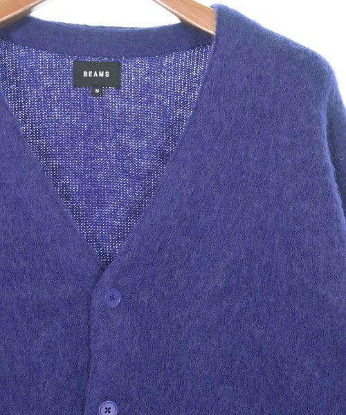 BEAMS（ビームス）カーディガン 紫 サイズ:M メンズ/2200620186131