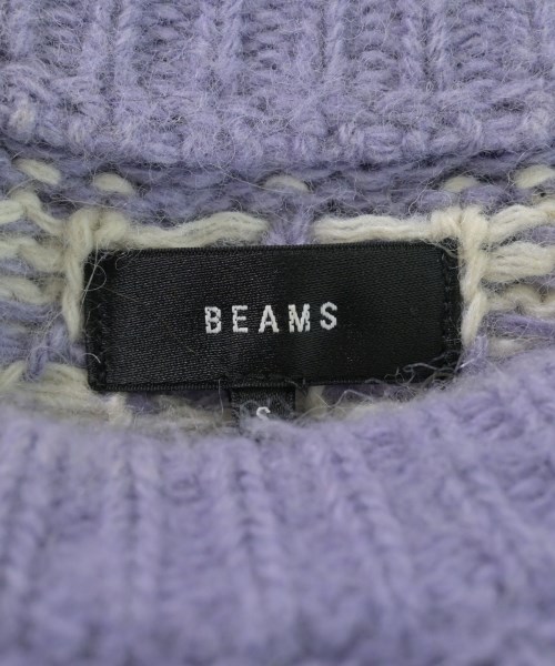 BEAMS（ビームス）ニット・セーター 紫 サイズ:S メンズ/2200612342033