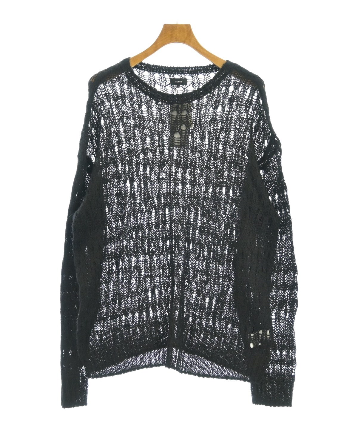 BEAMS（ビームス）ニット・セーター 黒 サイズ:L メンズ/2200610250019