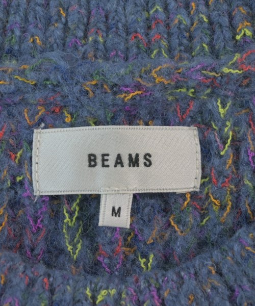 BEAMS（ビームス）ニット・セーター 青 サイズ:M メンズ/2200615584058