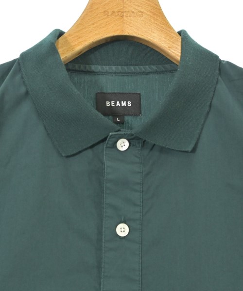 BEAMS（ビームス）カジュアルシャツ 緑 サイズ:L メンズ/2200616236024