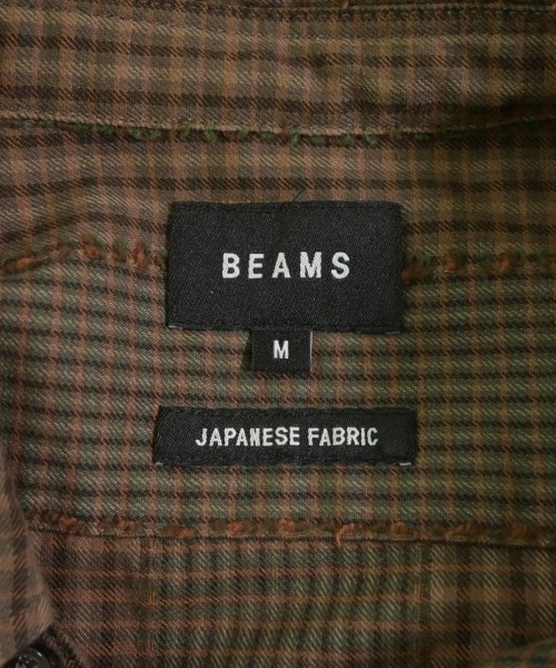 BEAMS（ビームス）カジュアルシャツ 茶 サイズ:M メンズ/2200610830068