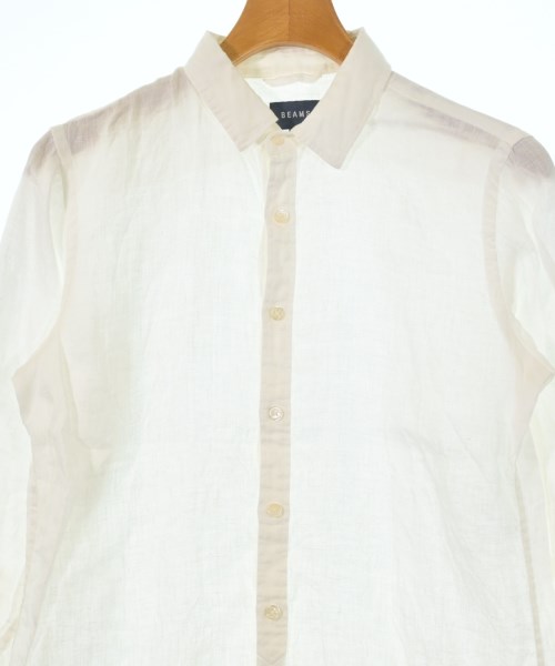 BEAMS（ビームス）カジュアルシャツ 白 サイズ:S メンズ/2200613770033