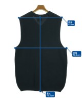 BEAMS（ビームス）ベスト 紺 サイズ:L メンズ/2200619211042