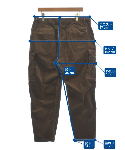 BEAMS（ビームス）カーゴパンツ 茶 サイズ:L メンズ/2200615432038