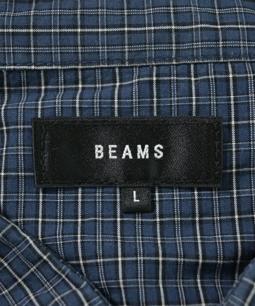 BEAMS（ビームス）カジュアルシャツ 紺 サイズ:L メンズ/2200672889318